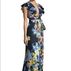 Alexis Floral Wrap Maxi Dress